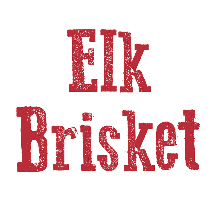 Elk Brisket (Whole)