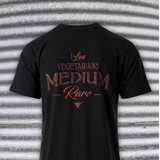 I love vegetarians medium rare tee